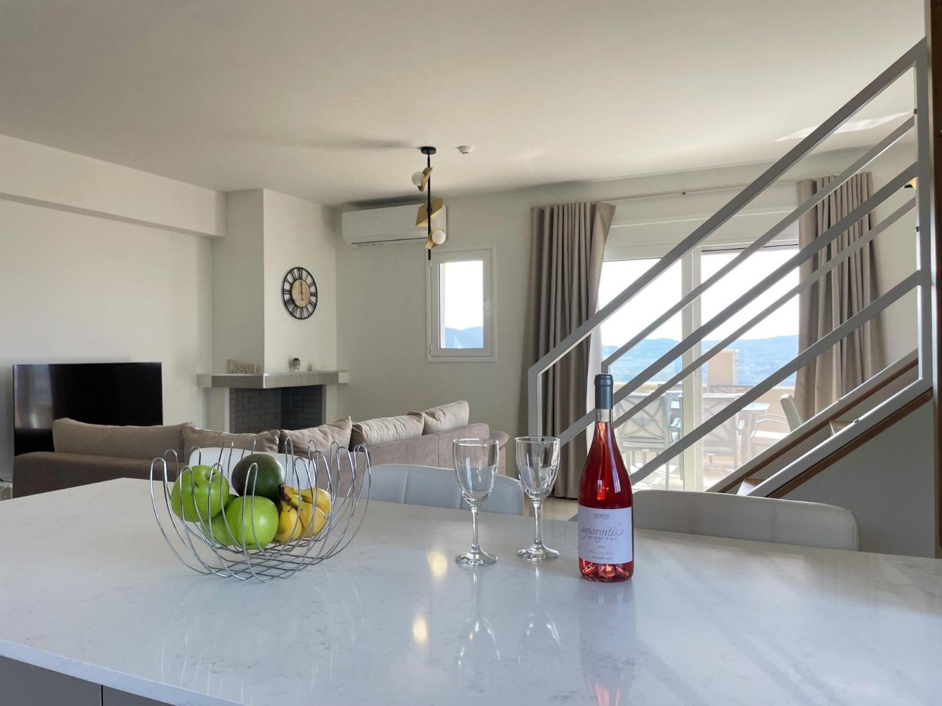 Skyview I Apartment Nafplio Luaran gambar